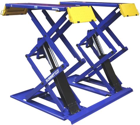 St7130 3000 Kg Full Height Scissor Lift Precision Automotive Equipment