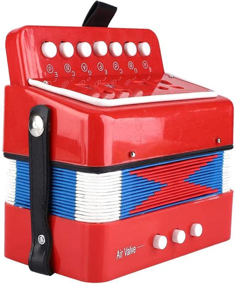 Buy Children Accordion Instrument Safe And Durable 7 Key 2 Bass