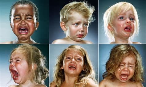 La Photographer Jill Greenbergs Emotive Images Of Weepy Toddlers End