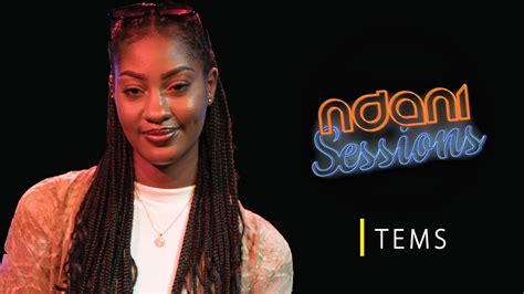 Tems is a trademark of ascom. Tems Performs 'Mr. Rebel' LIVE on NdaniSessions — ndani.tv