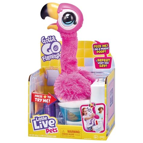 Little Live Pets Gotta Go Flamingo Smyths Toys Superstores