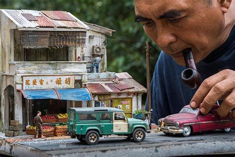 Artist Builds Beautifully Realistic Dioramas Based On His Childhood