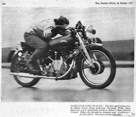Vincent Black Shadow Cafe Racer Black Shadow Spec 1953 Vincent Rapide