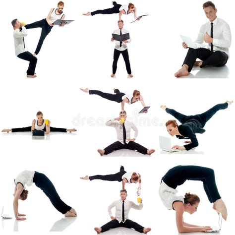 Watch penelope doing flexible posing online on youporn.com. Flexible Young Couple Posing In Studio Stock Image - Image ...