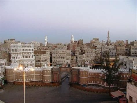 Bab Al Yemen Gate Of Yemen Main Front Gate For Old Part Of Sanaa
