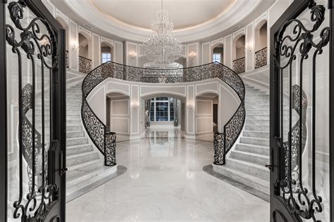 Entrance Mansion Double Staircase Double For Brad And I To Race And