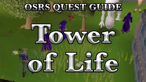 Osrs Tower Of Life Quest Guide Runescape Youtube