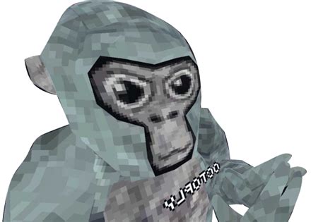 Gorilla Tag PNG HD - PNG Mart