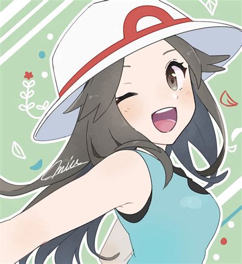 Leaf Pokémon Pokémon Red And Green Image By Miuuu 721 2781139