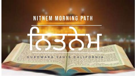 Live Nitnem Morning Path From Sacramento Dashmesh Darbar 7 May 2022