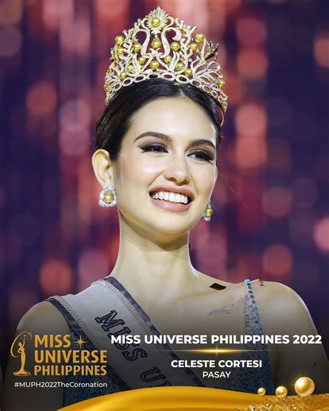 Half Filipino Half Italian Pageant Veteran Celeste Cortesi Wins Miss Universe Philippines 2022