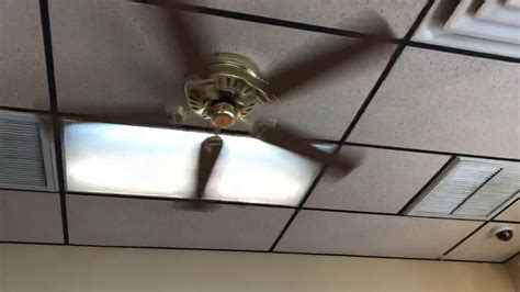 Like most other fans, hampton bay uses a canopy to cover the mounting plate on the ceiling. Smc made Hampton bay ceiling fans at subway - YouTube
