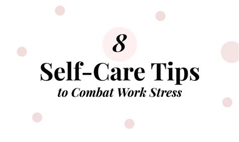 Self Care At Work Avoid Stress Its Causes And Banish It Infographic