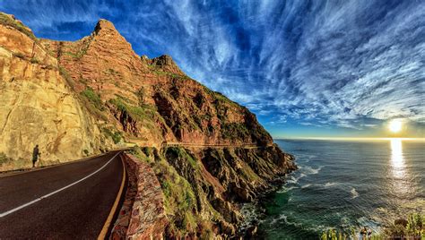 Chapmans Peak Drive Hout Bay South Africa Foto And Bild Africa