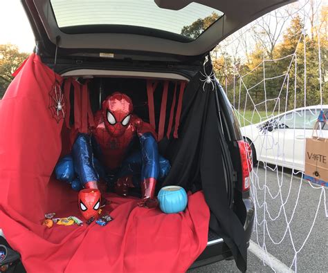 Spider-Man trunk or treat - thanks to another Pinterest post giving me