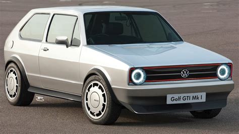 1975 Volkswagen Golf Gti Turned Into Retro Ev In Modernization
