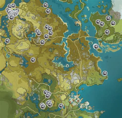 Genshin Impact White Iron Chunk Farm Guide Map And Locations