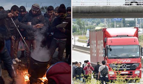 Calais Migrants Attack Uk Bound Lorries Daily As Secure Zone Being