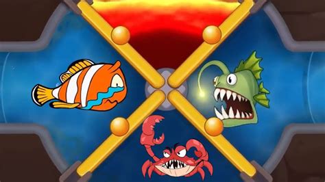 Fishdom Mini Game Ad Pull The Pin Save Fish Gameplay YouTube