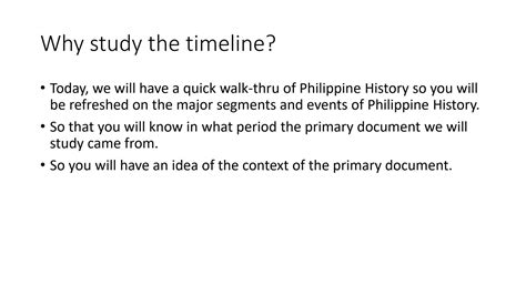 SOLUTION 2 Philippine History Timeline Studypool
