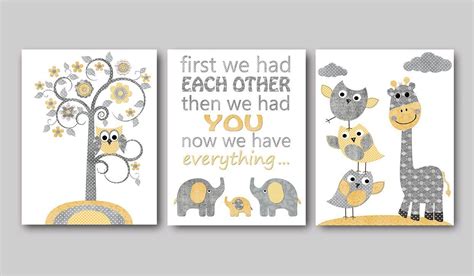 Elephant Nursery Quotes Art Download Baby Boy Nursery Print Baby Print