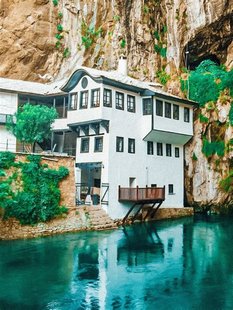 How To Visit Blagaj Tekija Bosnias Monastery Built In To A Cliff