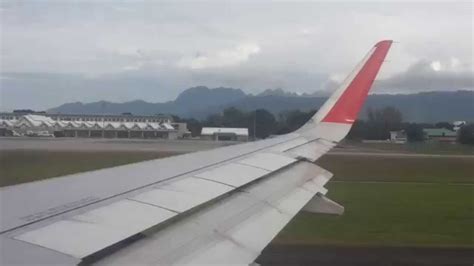 Airasia Airbus A320 Amazing Takeoff From Langkawi With Winglets Youtube