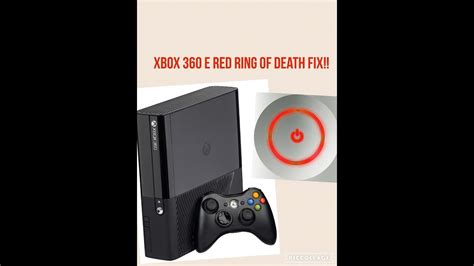 Xbox 360 E Red Ring Of Death Fix Youtube