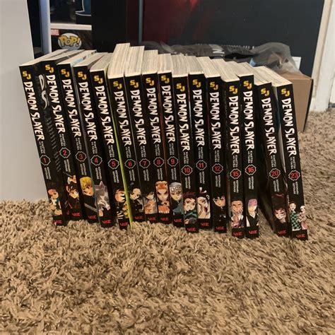 Demon Slayer Manga Volumes 1 12 151620 And 23 For Sale In Orange