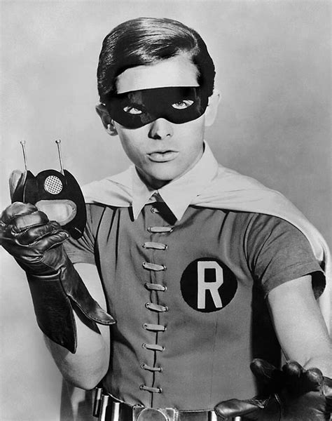 Burt Ward As Robin In The Classic 1960s Era Batman Television Series