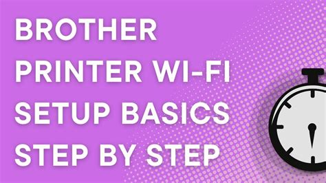 Brother Printer Wifi Setup Step By Step For Brother Printers With Lcd