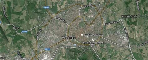 Map Of Vicenza Italy Army Base Army Military