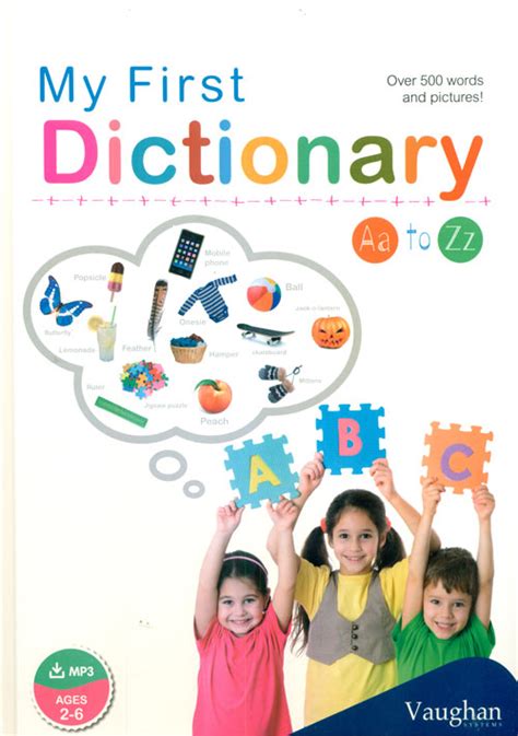 My First Dictionary Over 500 Words And Pictures Tapa Dura Adriana Mo