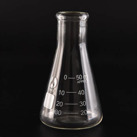 1280 x 720 jpeg 26kb. 1pc 50ml Flask Clear Lab Conical Flask Glass Scientific ...