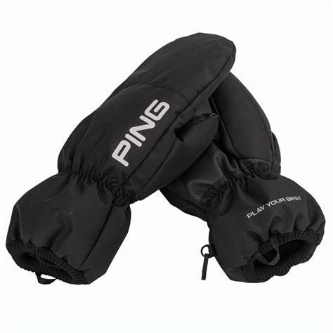 Your finger may be puffy, too. PING CART MITTENS - Hotgolf