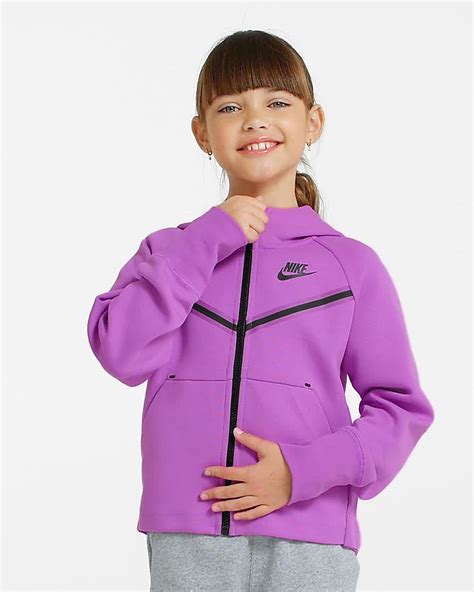 Nike Sportswear Tech Fleece Older Kids Girls Full Zip Hoodie Nike Si