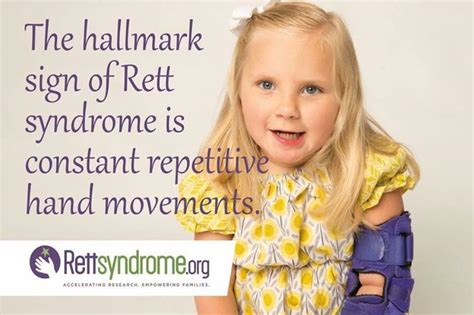 One Of The Telltale Signs Of Rett Syndrome Constant Repetitive Hand