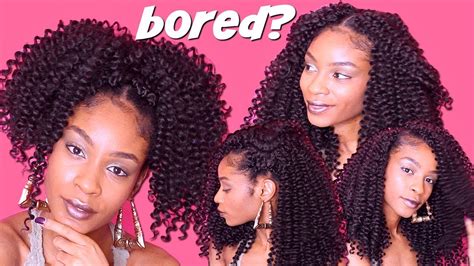 Standard box braids tend to be on the skinnier side, but thicker versions of this protective hairstyle offer up a slightly different way to wear the look. 11 QUICK & EASY CROCHET BRAID STYLES 3 PART VIXEN - YouTube