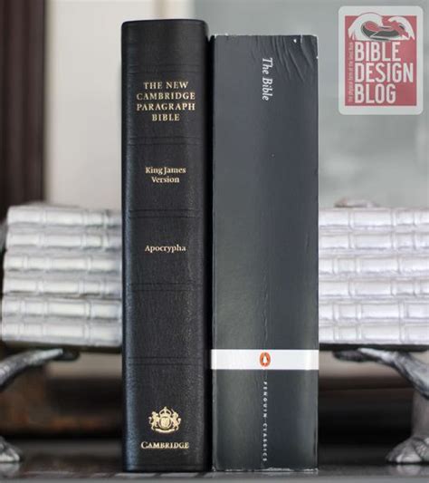 New Cambridge Paragraph Bible Kjv In Black Calf And Hardcover — Bible