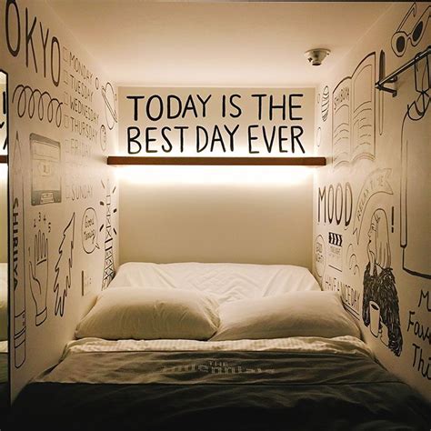 Visitors sleep in a very small, but otherwise comfortable capsule. A Look Inside The Millennials Shibuya Hotel, Tokyo | Hotel concept, Hotel branding, Capsule hotel
