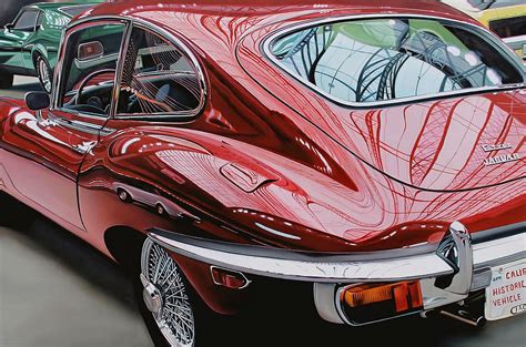 Simply Creative Classic Muscle Cars Paintings By Cheryl Kelley
