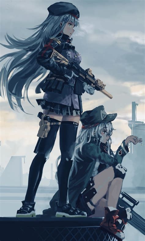 1280x2120 G11 And Hk416 Girls Frontline Iphone 6 Plus Wallpaper Hd