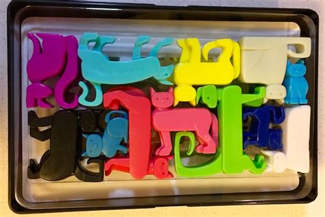 See full list on roomescapeartist.com Brainwright - Cat Stax & Dog Pile Review - Room Escape ...