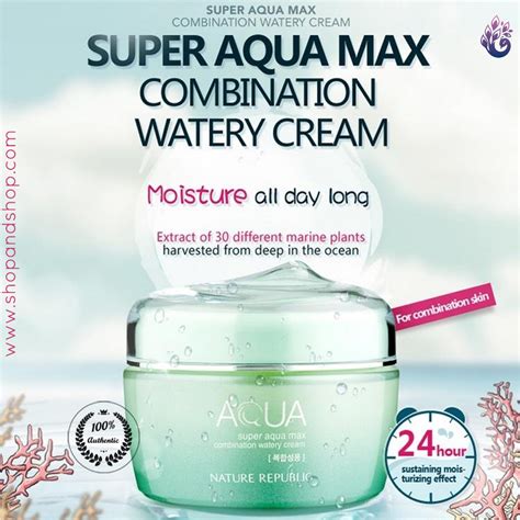 I got this product after two days of ordering and it came in perfect condition 3. Nature Republic Super Aqua Max Watery Cream 80mL ...