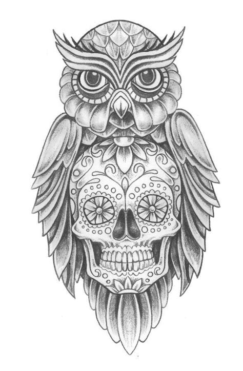 Pin By Александр Косолапов On Тату Owl Tattoo Drawings Owl Skull
