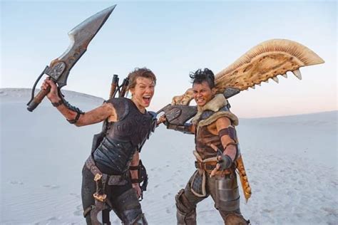 2020 movies hollywood, action movies, english movies. Reveal New Image Of Milla Jovovich Filming Monster Hunter ...