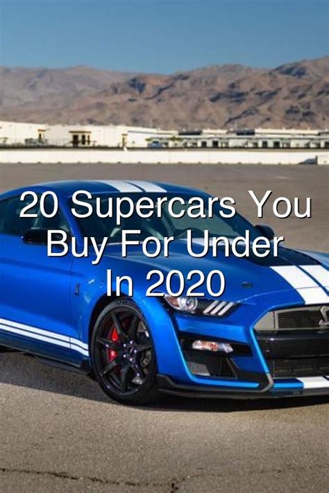 Supercars Under 100k Supercar Gallery