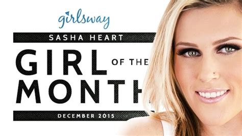 Sasha Heart Named Girlsway Girl Of The Month For December