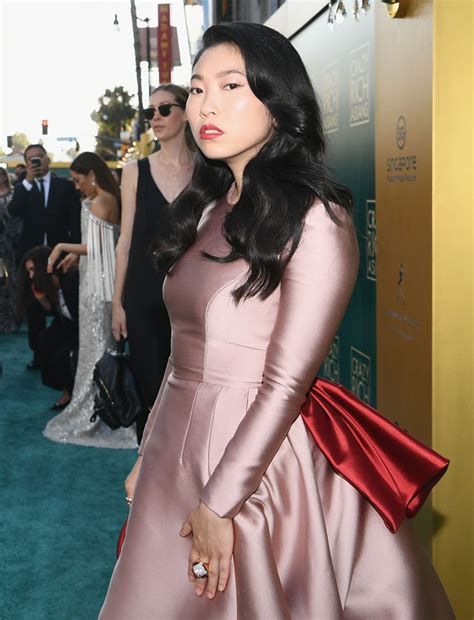 Awkwafina In Reem Acra Crazy Rich Asians LA Premiere Red Carpet Fashion Awards