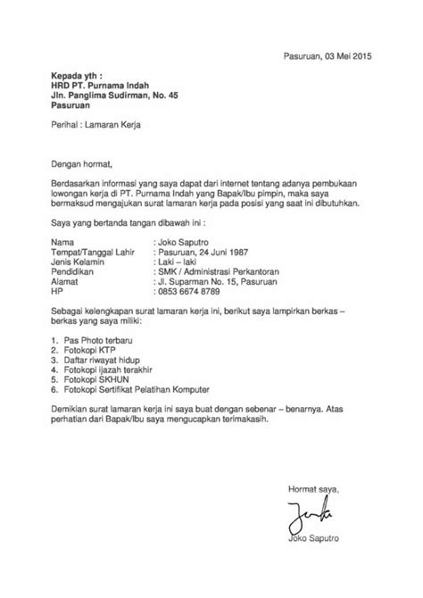 Penghasilan berupa uang bisa didapatkan dengan cara bekerja dan berbisnis. 10 Contoh Surat Lamaran Kerja Umum yang Menarik | BROONET